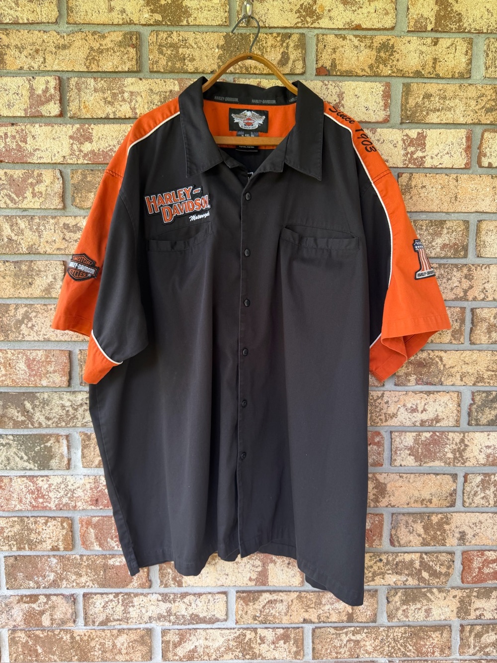 Men’s Harley-Davidson MotorClothes Prestige Garage Shirt Size 4XL
